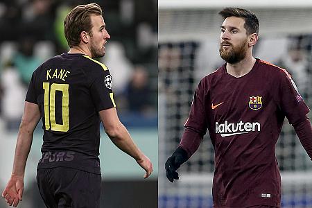Les plus grosses plus-values potentielles : Kane devant Messi