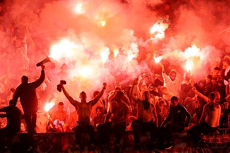 Impact of first goal: Red Star Belgrade at the top